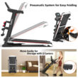 KSPORTS 16 Inch Wide Foldable Home Treadmill w/ Bluetooth and Fitness Tracking App