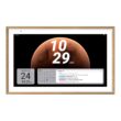 Apolosign Voice Assistant Screen Display Smart Hub in Teak Yellow