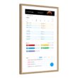 Apolosign Voice Assistant Screen Display Smart Hub in Teak Yellow