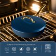 Gotham Steel Modern Cookware 11-pc. Ceramic Coating Nonstick Cookware Set - Navy