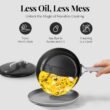 Gotham Steel Modern Cookware 11-pc. Ceramic Coating Nonstick Cookware Set - Black