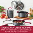 Rachael RayÂ Create Delicious 11-pc. Hard-Anodized Aluminum Nonstick Cookware Set - Light Blue