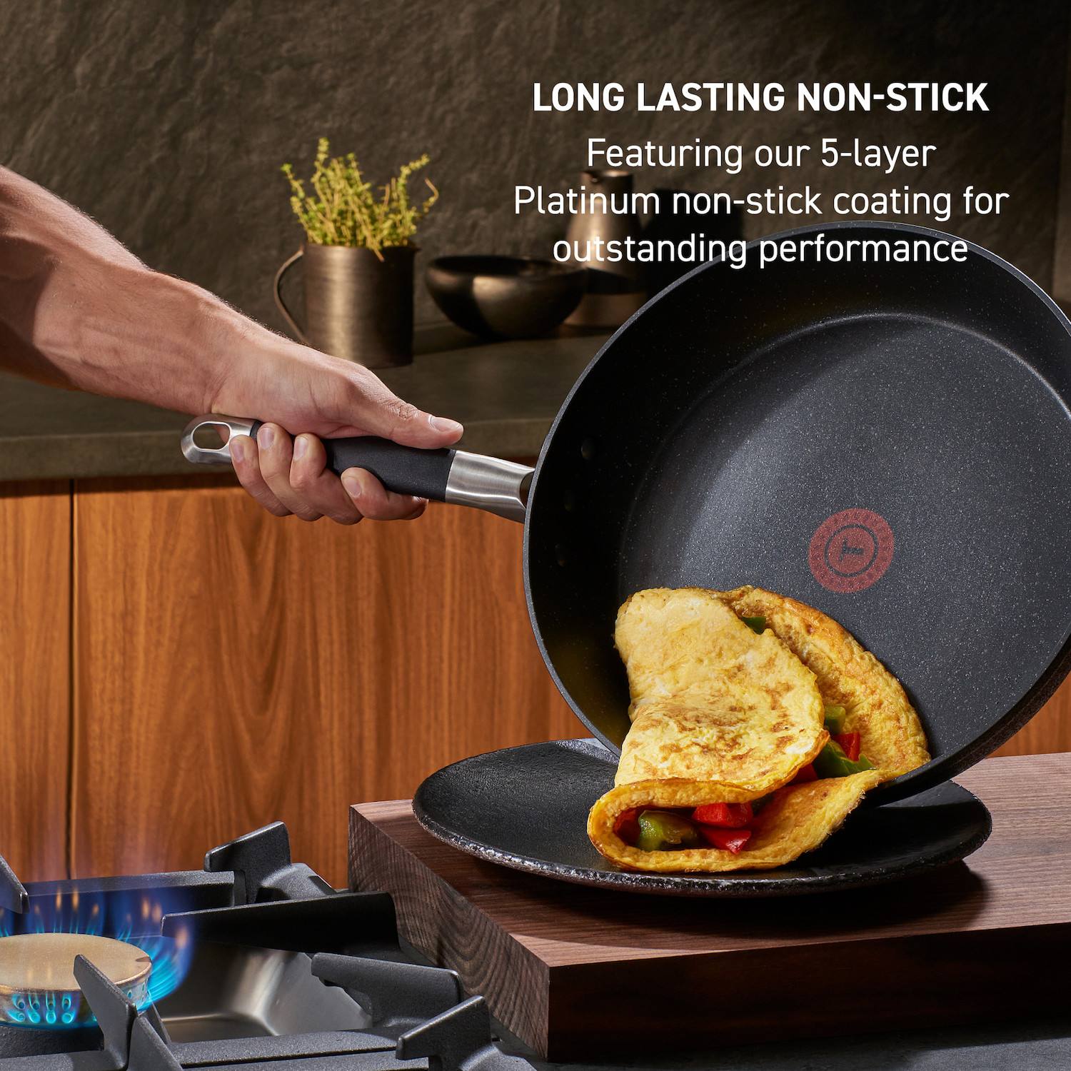 T-Fal Stone Force Platinum Non-Stick 12-Piece Cookware Set T-Fal Stone Force Platinum Non-Stick 12-Piece Cookware Set