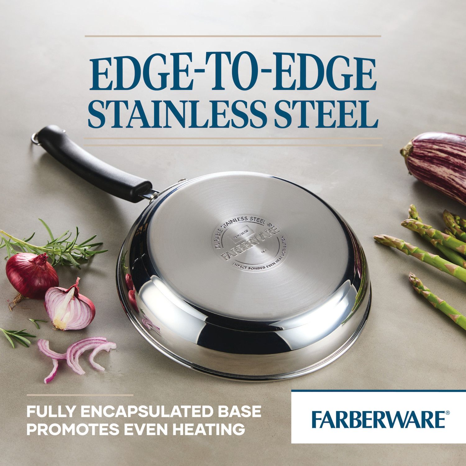 Farberware Brilliance 10-pc. Stainless Steel Cookware Set Farberware Brilliance 10-pc. Stainless Steel Cookware Set
