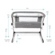 Baby Delight Beside Me Dreamer Bassinet & Sleeper - Organic Oat