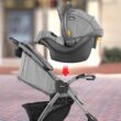 Chicco Mini Bravo Plus Travel System - Slate