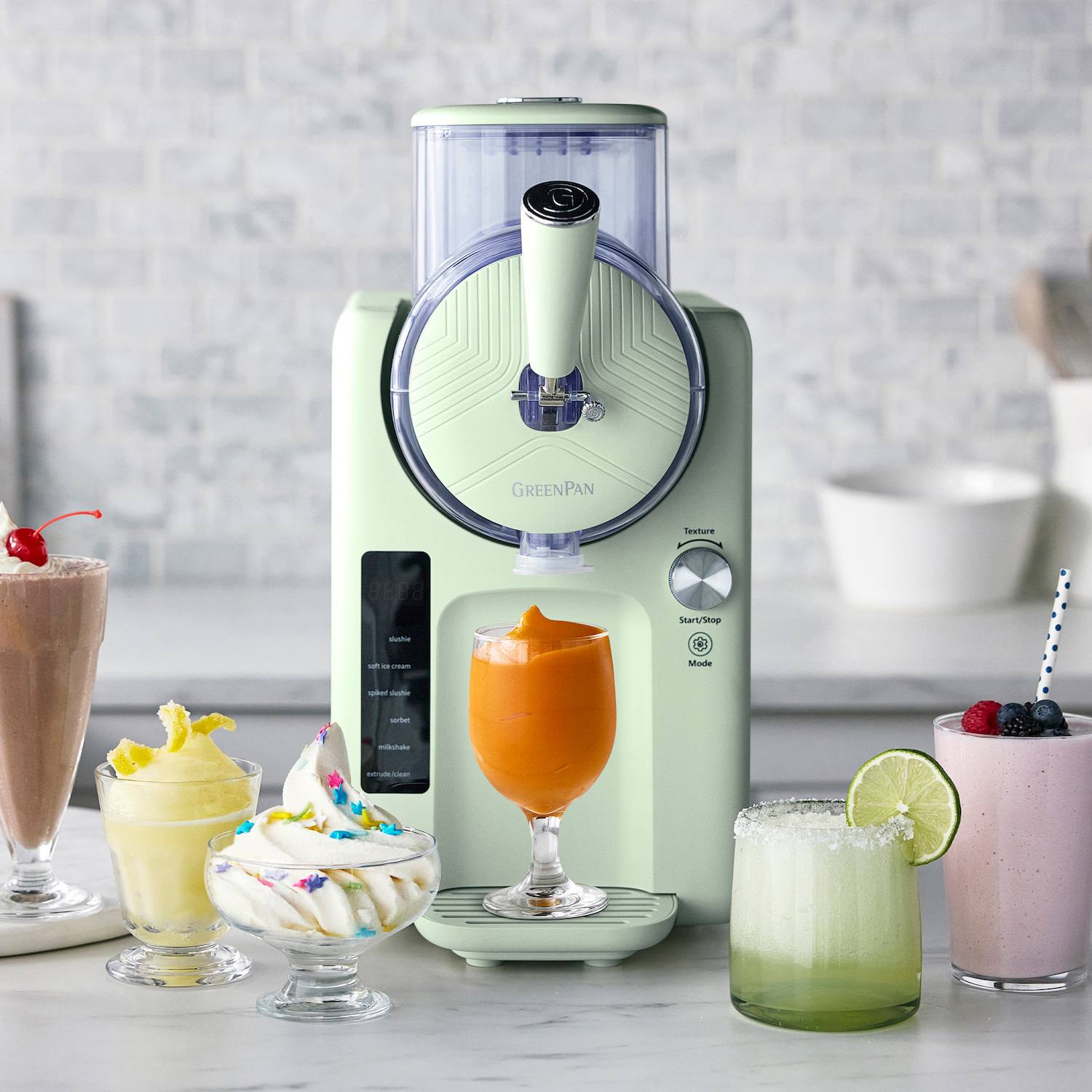 GreenPan Ice Cream & Frozen Drink Maker - Green GreenPan Ice Cream & Frozen Drink Maker - Green
