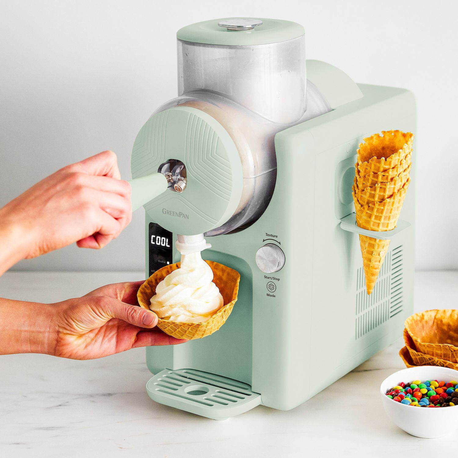 GreenPan Ice Cream & Frozen Drink Maker - Green GreenPan Ice Cream & Frozen Drink Maker - Green