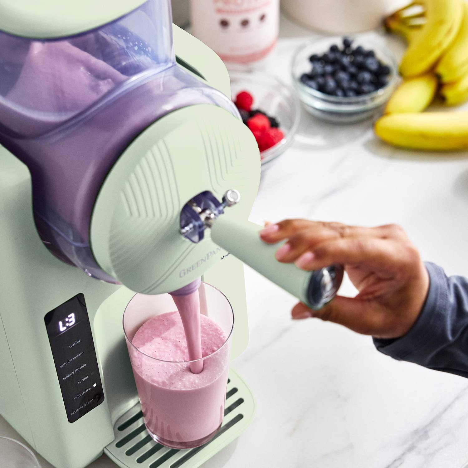 GreenPan Ice Cream & Frozen Drink Maker - Green GreenPan Ice Cream & Frozen Drink Maker - Green