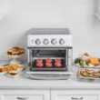 CuisinartÂ Stainless Steel Air Fryer Toaster Oven with Grill - White