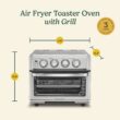 CuisinartÂ Stainless Steel Air Fryer Toaster Oven with Grill - Stainless Steel
