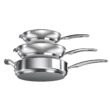 Cuisinart SmartNest 11-pc. Stainless Steel Cookware Set Cuisinart SmartNest 11-pc. Stainless Steel Cookware Set