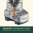 Cuisinart VELOCITY Ultra Trio 1 HP Blender Food Processor with Travel Cups