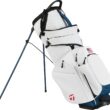 TaylorMade FlexTech Crossover Golf Bag White TaylorMade FlexTech Crossover Golf Bag White