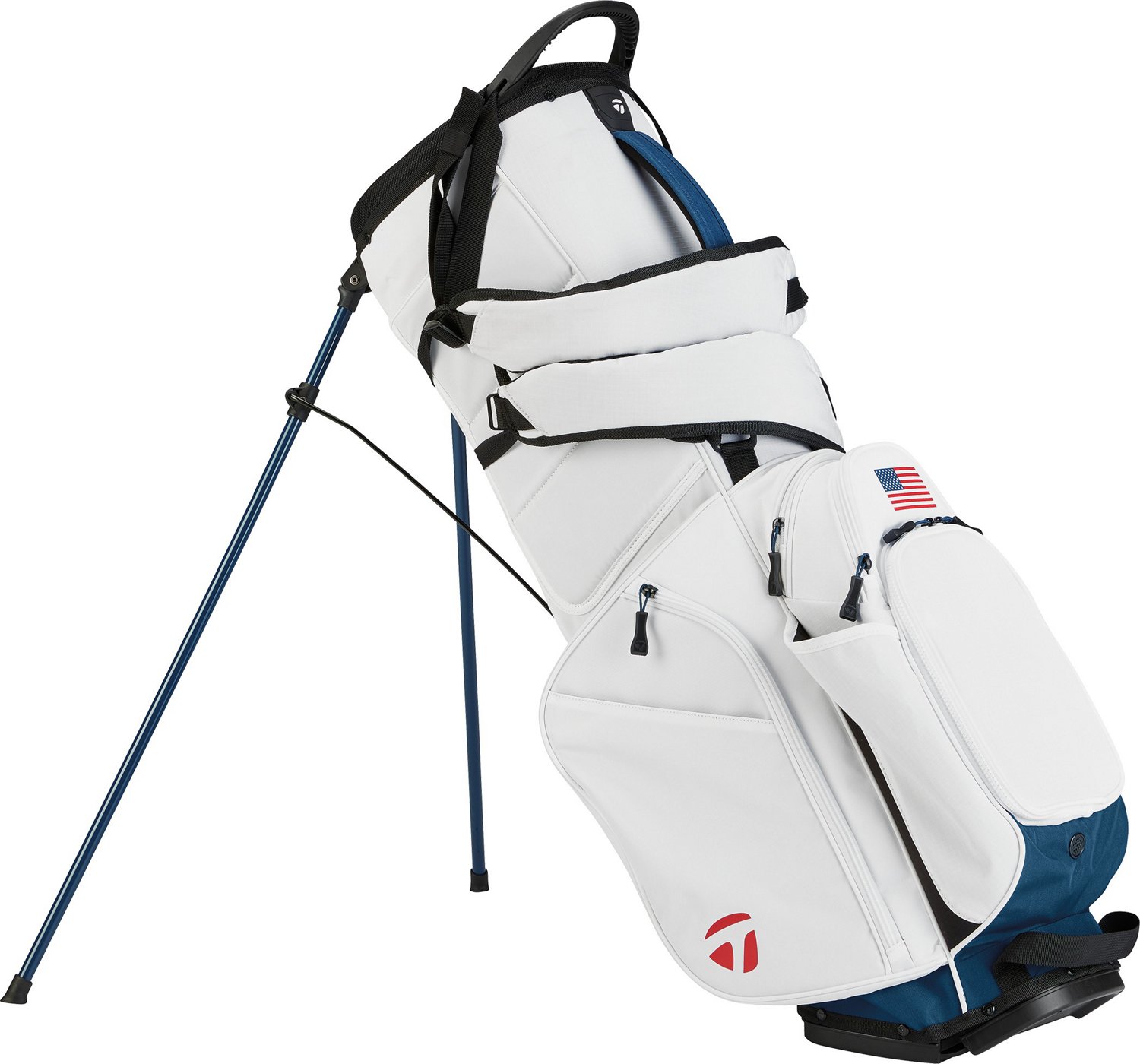 TaylorMade FlexTech Crossover Golf Bag White TaylorMade FlexTech Crossover Golf Bag White
