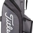 Titleist Cart 14 Lightweight Golf Bag Charcoal Black Titleist Cart 14 Lightweight Golf Bag Charcoal Black