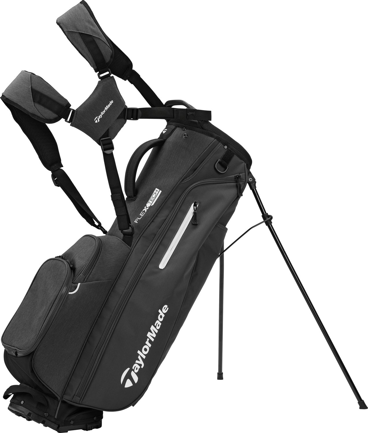 TaylorMade FlexTech Golf Stand Bag Grey TaylorMade FlexTech Golf Stand Bag Grey