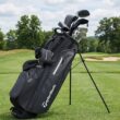 TaylorMade FlexTech Golf Stand Bag Grey TaylorMade FlexTech Golf Stand Bag Grey