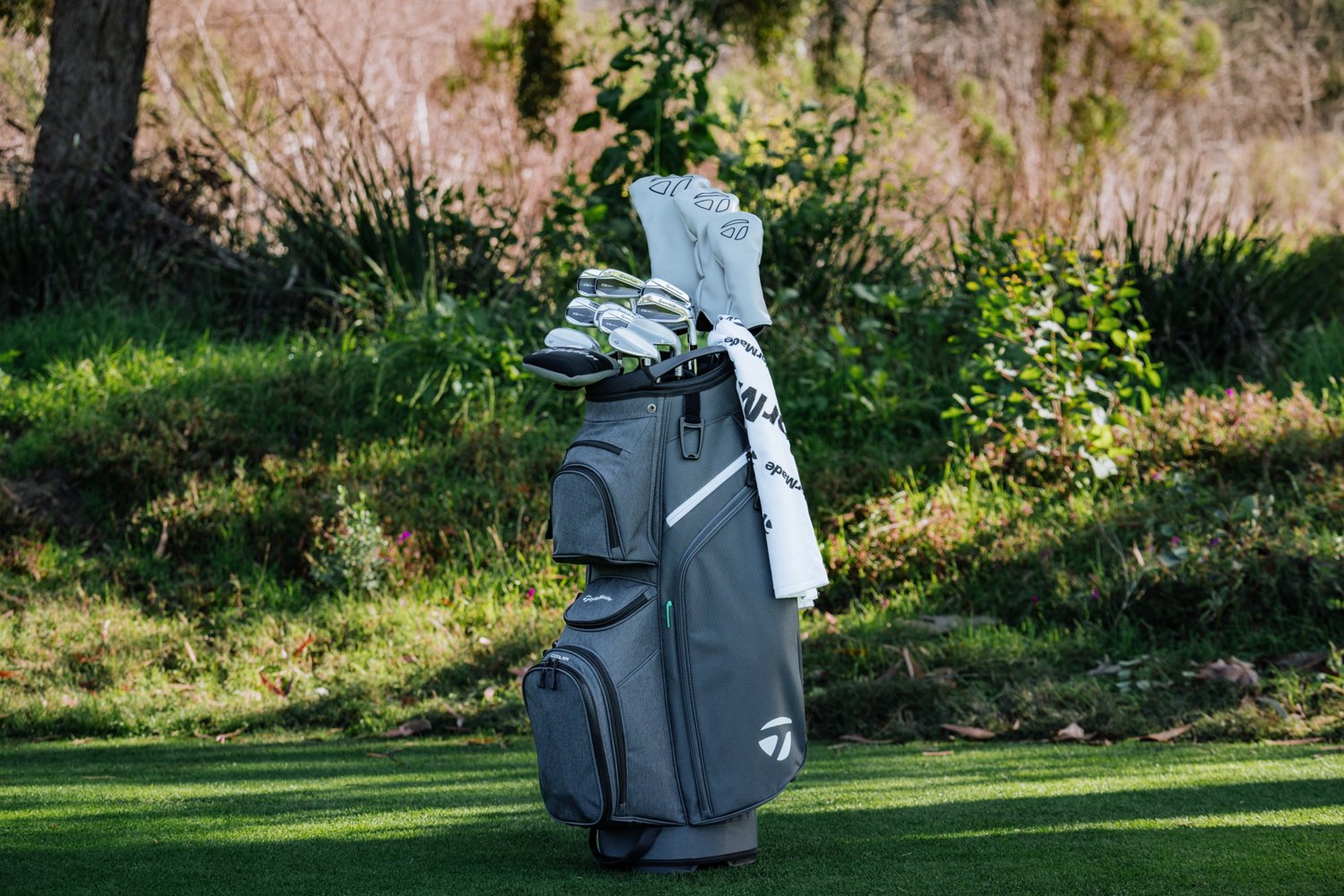TaylorMade Cart Lite Golf Bag Grey TaylorMade Cart Lite Golf Bag Grey