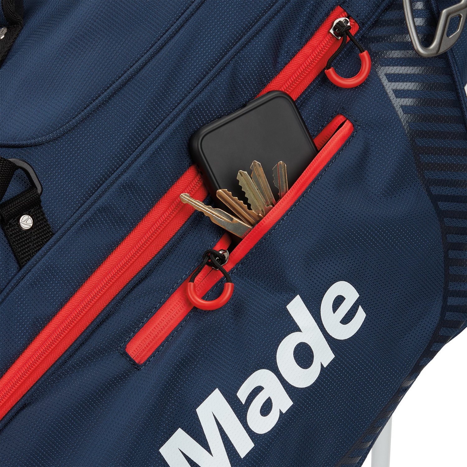TaylorMade Pro Series Stand Bag Navy / Red TaylorMade Pro Series Stand Bag Navy / Red