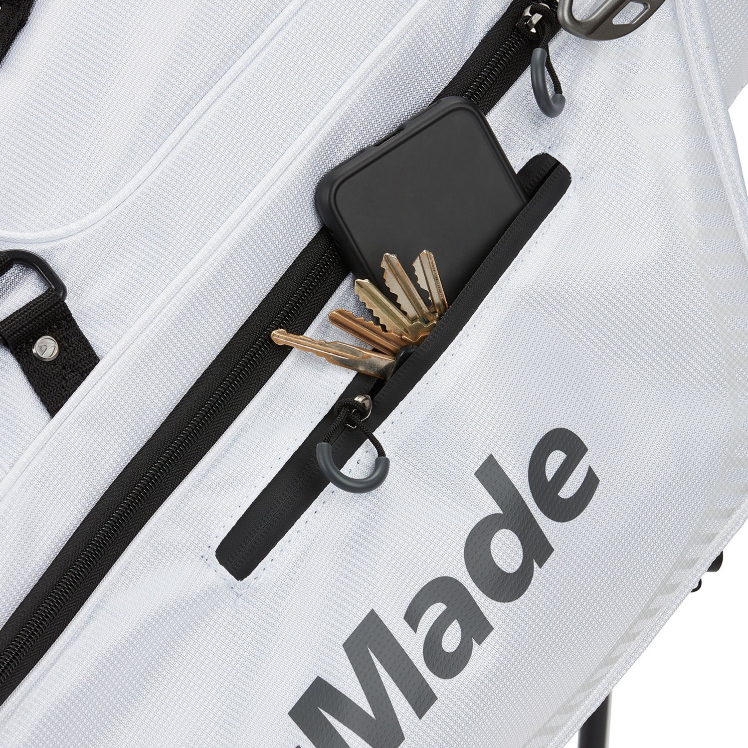 TaylorMade Pro Series Stand Bag White TaylorMade Pro Series Stand Bag White