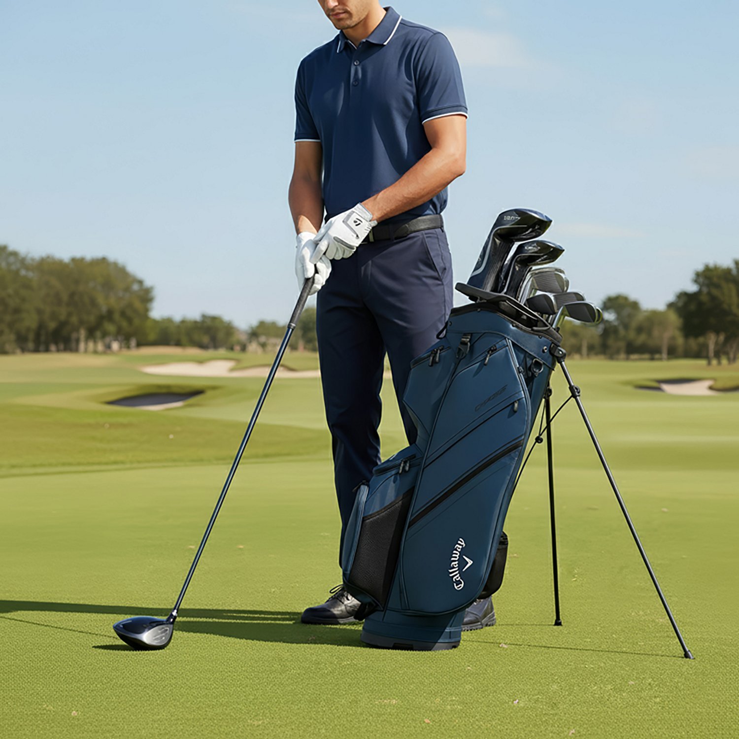 Callaway Chase 14 Stand Bag Navy Callaway Chase 14 Stand Bag Navy