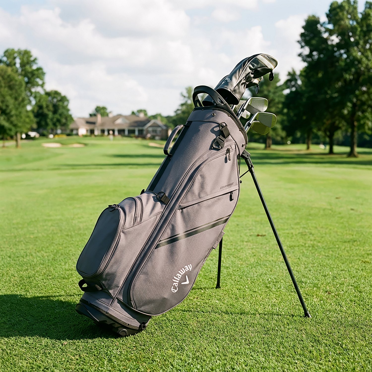 Callaway Chase Stand Bag Charcoal 01 Callaway Chase Stand Bag Charcoal 01