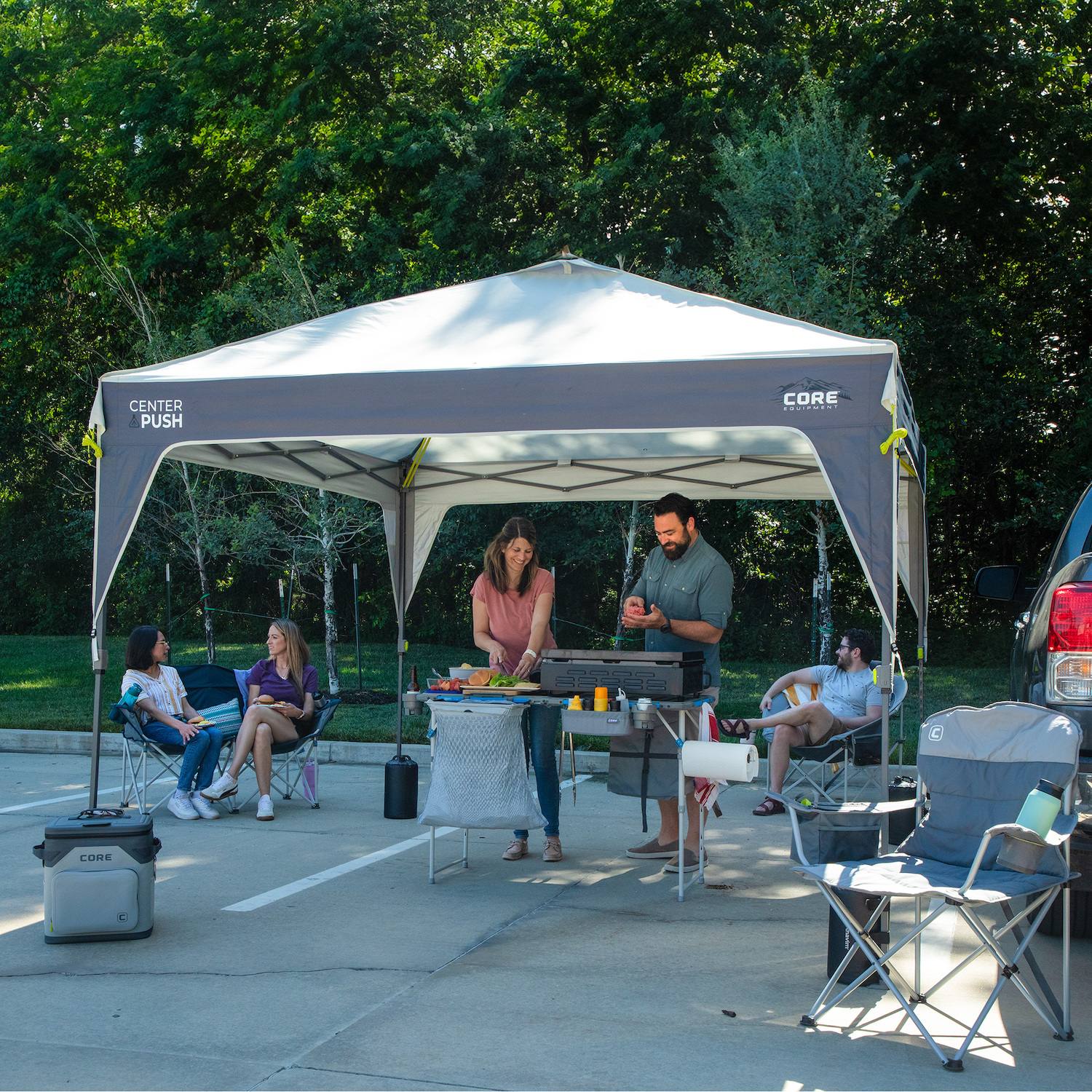 Core Center Push Canopy Core Center Push Canopy