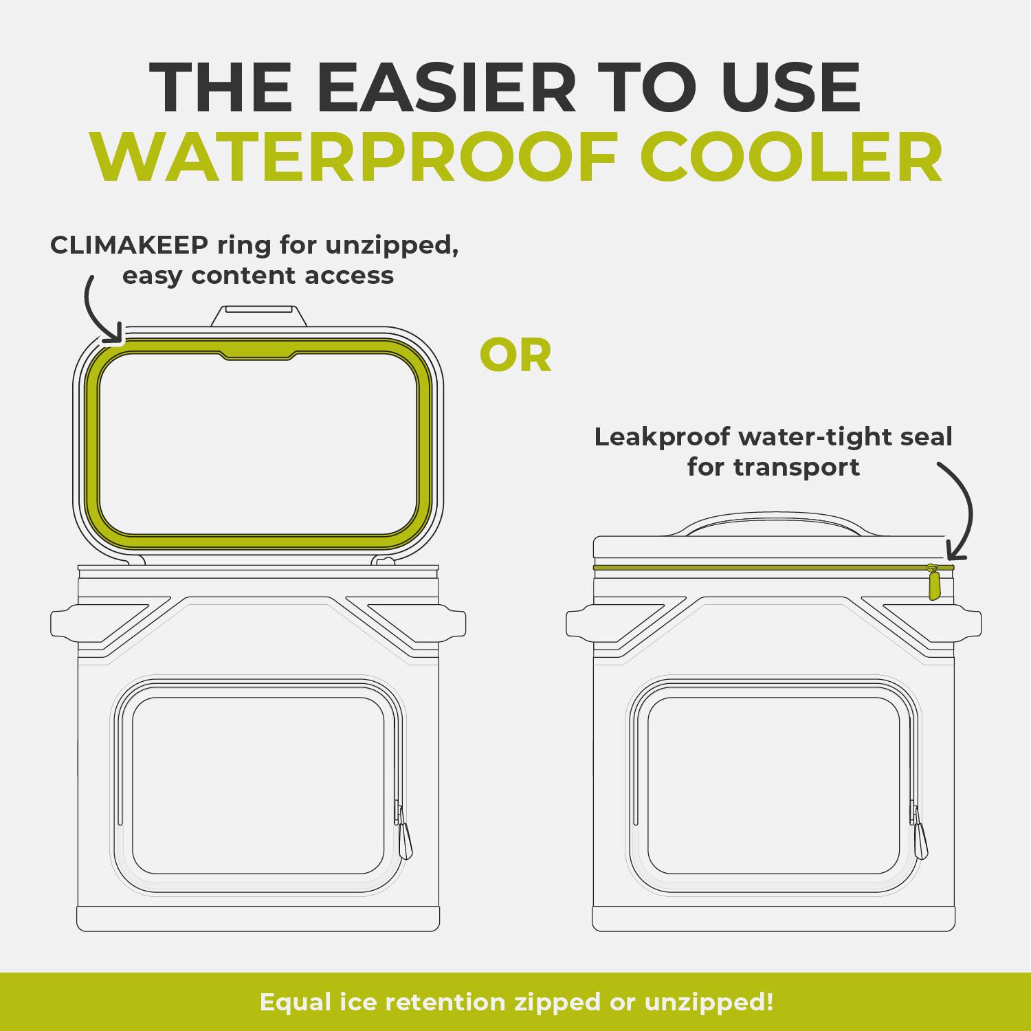 Core Climakeep 36-Can Box Cooler - Charcoal Core Climakeep 36-Can Box Cooler - Charcoal