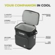 Core Climakeep 36-Can Box Cooler - Charcoal Core Climakeep 36-Can Box Cooler - Charcoal