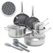 GreenPan Apex 13-pc. Hybrid Tri-Ply Stainless Steel Cookware Set