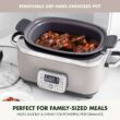 GreenPan Elite 6-qt. Ceramic Nonstick Slow Cooker - Light Gray
