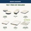 GreenPan Reserve Nonstick Bakeware 7-Piece Bakeware Set - Oxford Blue