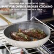 GreenPan GP5 Colors 2-Piece Hard Anodized Ceramic Non-Stick Frying Pan Set - White