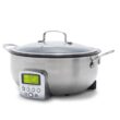 GreenPan Elite Essential Smart Electric PFAS-Free Nonstick Ceramic 6-qt. Skillet - Stainless