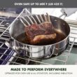 GreenPan Valencia Pro Stainless Steel 5-qt. SautÃ© Pan with Lid