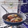 GreenPan GP5 Hard-Anodized Aluminum Healthy Ceramic Nonstick 9.5-in. & 11-in. 2-pc. Frying Pan Skillet Set - Blue