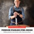 Bobby Flay by GreenPan Stainless Steel 13-pc. Knife Block Set
