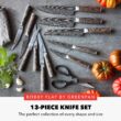 Bobby Flay by GreenPan Stainless Steel 13-pc. Knife Block Set