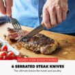 Bobby Flay by GreenPan Stainless Steel 13-pc. Knife Block Set