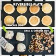 GreenPan Electrics PFAS-Free Ceramic Nonstick Reversible Grill, Griddle & Raclette