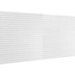 NewAge Products Garage 80 SqFt PVC Slatwall With Locking Hook 41 -Piece 160-in White Steel Multipurpose Accessory kit