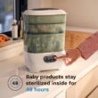 Baby Brezza Advanced One-Step Baby Bottle Sterilizer Dryer