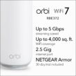 NETGEAR Orbi 370 Series Dual-Band WiFi 7 Mesh Network System for Home (RBE372) – Wireless Router + 1 Extender, Security Features, Covers 4,000 sq.ft., 70 Devices, Universally Compatible with ISPs
