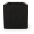 Aoibox outdoor large square lightweight concrete planter 35.25 inch wide 18 inch deep 18 inch high durable weather resistant stone look