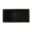 Aoibox outdoor large square lightweight concrete planter 35.25 inch wide 18 inch deep 18 inch high durable weather resistant stone look