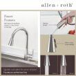 allen + roth Hoffman Drop-in or undermount 33-in x 22-in Stainless steel Single bowl 18 -Gauge Kitchen Sink All-in-One Kit