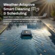 Betta Neo Solar-Powered Robotic Pool Skimmer with App Control & Ultra Long-Range Gateway System (Blue) Betta Neo Solar-Powered Robotic Pool Skimmer with App Control & Ultra Long-Range Gateway System, Weather-Adaptive & Scheduled Cleaning, Dual Charging Options, for In-Ground & Above-Ground Pools (Blue)