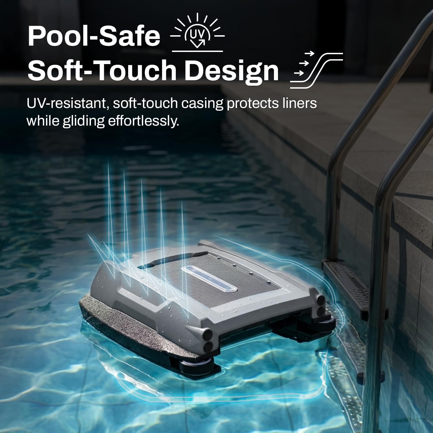 Betta Neo Solar-Powered Robotic Pool Skimmer with App Control & Ultra Long-Range Gateway System (Grey) Betta Neo Solar-Powered Robotic Pool Skimmer with App Control & Ultra Long-Range Gateway System, Weather-Adaptive & Scheduled Cleaning, Dual Charging Options, for In-Ground & Above-Ground Pools (Grey)
