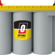 OPTIMA Batteries High Performance D31T YELLOWTOP Dual Purpose Sealed AGM Car, Truck And SUV Battery, 900 CCA, Maintenance Free, Versatile Mounting OPTIMA Batteries High Performance D31T YELLOWTOP Dual Purpose Sealed AGM Car, Truck And SUV Battery, 900 CCA, Maintenance Free, Versatile Mounting